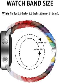 img 1 attached to Повязка Band4u Soft Adjustable Sport для Samsung Galaxy Watch & Gizmo Watch - Совместима с Galaxy Watch 4 / Watch 3 / Galaxy Watch Active 2 / Gizmo Watch 4 - 20 мм, 46 мм, 42 мм, 41 мм, 40 мм, 44 мм - Унисекс