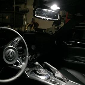 img 2 attached to 🚗 Alla Lighting 800lm Xtreme Супер Яркие Лампы Накала LED Festoon: Замена для автомобилей, грузовиков, номерных знаков, внутреннего освещения, карты, купе и багажника.