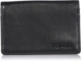 img 2 attached to 🔥 Stylish Diesel Black Yellow Card Holder - THESTARTER DUKEZ