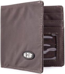 img 1 attached to Men's Bifold Wallet - Big Skinny World Accessories