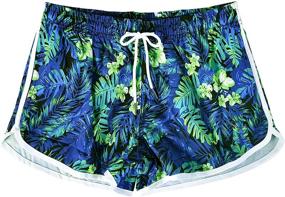 img 4 attached to Boardshorts Hawaiian Casual Summer Tropical