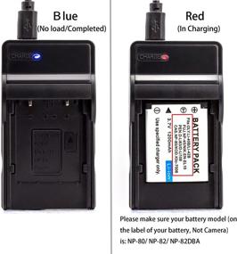 img 3 attached to NP 80 Charger EX Z550 EX Z800 Battery