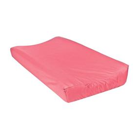 img 1 attached to 👶 Waverly Coral Changing Pad Cover with Pom Pom Play Design