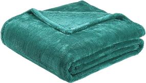 img 4 attached to 📚 Amazon Basics Soft and Cozy, Plush Blanket - 50x60, Green - Enhanced SEO