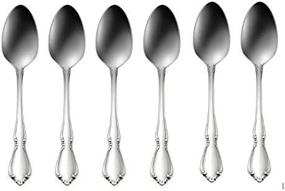 img 3 attached to Oneida Chateau Teaspoons - Set of 6, 18/8 Stainless Steel