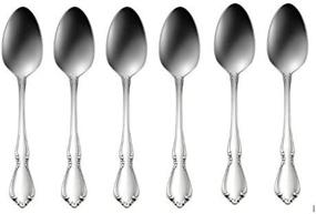 img 1 attached to Oneida Chateau Teaspoons - Set of 6, 18/8 Stainless Steel