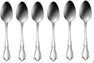 oneida chateau teaspoons - set of 6, 18/8 stainless steel logo