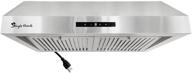 🔥 singlehomie 30 inch under cabinet range hood: powerful 525 cfm stainless steel vent hoods with sensor touch control, led lights, and baffle filters logo