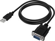 🔌 sabrent usb to serial adapter cable with 6ft cable [ftdi chipset] - buy now logo