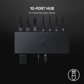 img 2 attached to 💥 Razer Thunderbolt 4 Dock: Official Thunderbolt 4 Certification - Versatile 10-Port Solution - Dual 4K or Single 8K Video Output - Future-Proof & Backward-Compatible - RGB Lighting - Chroma