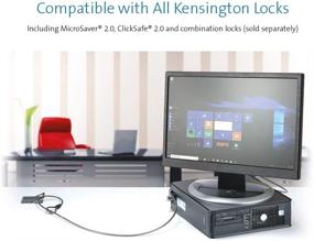 img 2 attached to 🔒 Enhance Security with the Kensington Desk Mount Anchor Accessory for Cable Locks (K64613WW)