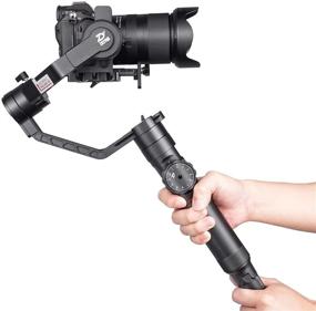 img 1 attached to 🎥 2021 Version of Zhiyun Crane 2 - 3-Axis Handheld Gimbal Stabilizer for Sony A9, A7iii, Panasonic, Nikon, Canon DSLR and Mirrorless Cameras