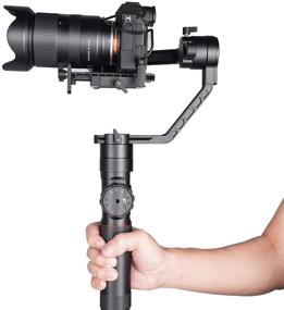 img 2 attached to 🎥 2021 Version of Zhiyun Crane 2 - 3-Axis Handheld Gimbal Stabilizer for Sony A9, A7iii, Panasonic, Nikon, Canon DSLR and Mirrorless Cameras