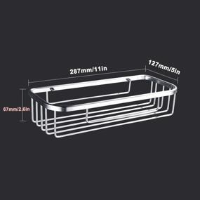 img 2 attached to ERRichmo Rustproof Adhesive Aluminum Organizer Bath in Bathroom Accessories