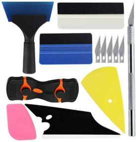 img 4 attached to YXGOOD Car Window Tint Application Tools Kit - Complete Set for Easy and Professional Glass Film Installation