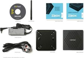 img 1 attached to ZOTAC ZBOX CI329 Nano Silent Mini PC Intel N4100 CPU UHD 💻 Graphics 600 OS Barebones System (ZBOX-CI329NANO-U) - Ultimate Performance, Compact Design, Ready for Customization