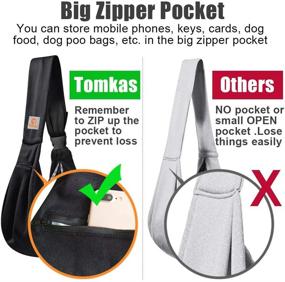 img 3 attached to 🐶 TOMKAS Dog Carrier: The Ideal Small Dog and Puppy Carrier