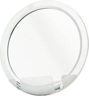 🪞 fog-free 5x magnification suction mirror: danielle d9470 chrome - a perfect grooming accessory! logo