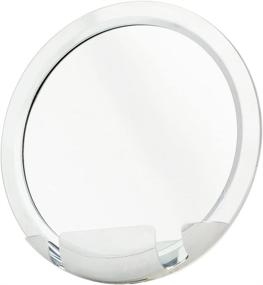 img 1 attached to 🪞 Fog-Free 5X Magnification Suction Mirror: Danielle D9470 Chrome - A Perfect Grooming Accessory!