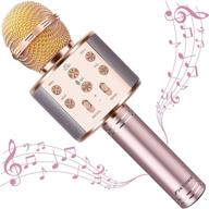 handheld bluetooth microphones 🎤 - perfect for christmas singalongs! logo