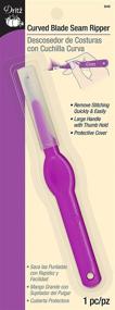 img 3 attached to 🪡 Dritz Purple Curved Blade Seam Ripper, 1-Pack - Enhancing Sewing Tools