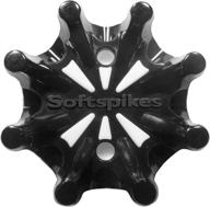 🏌️ softspikes pulsar golf cleats fast twist 3.0 - 18 количество (упаковка) "clamshell", черные: превосходное сцепление для улучшенной игры в гольф логотип