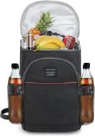 bulyzer insulated backpack waterproof lunch black логотип