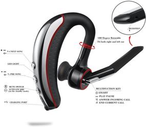 img 2 attached to Bluetooth Headphones Lightweight Earphones Cancelling