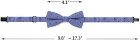 img 2 attached to Freewindo Dog Bow Ties: Stylish Adjustable Cat Bow Ties for Dogs & Cats - 9pcs Set!