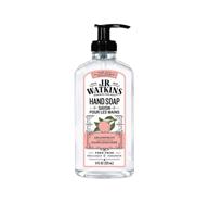 🍊 refreshing grapefruit scented jr watkins natural home care hand soap - 11 oz logo