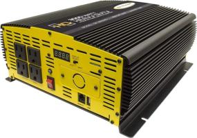 img 1 attached to 💪 Enhanced Performance Heavy-Duty Modified Sine Wave Inverter (3000-watts)
