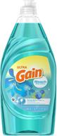 🍓 discover the power of gain ultra bleach alternative dishwashing liquid dish soap, honey berry hula - 21.6 fl oz logo