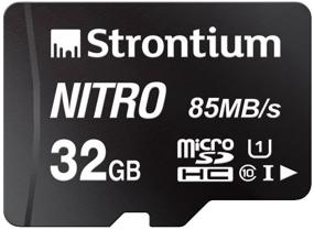 img 4 attached to Strontium Nitro 32GB Micro SDHC Memory Card with Adapter - High Speed, 85MB/s UHS-I U1 Class 10 for Smartphones, Tablets, Drones, Action Cams (SRN32GTFU1QA)