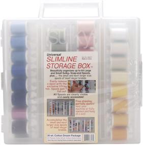 img 1 attached to 🧵 Sulky 30 Weight Slimline Cotton Thread Dream Assortment - High-Performance Craft Essential for Perfect Sewing Projects