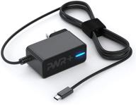 pwr charger for gopro hero 5-9 black session: ul listed 6.5 ft type-c qc3.0 24w charger adapter usb-c cable power cord – chdhx-501, chdhb-501, chdhs-501, chdhx-502, chdhs-502, chdhx-601 logo