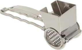 img 3 attached to 🧀 Browne 8" Rotary Accutec Stainless Steel Rotary Grater: Efficient and Versatile Kitchen Tool for Precise Grating