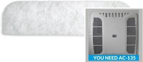 img 3 attached to Enhance Your RV Air Conditioner Performance with RV Air RV AC Filter – Made in USA, MERV 6 Rated - 2 Filters!