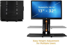 img 1 attached to Mount Keyboard Adjustable Standing MI 7919