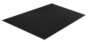 img 2 attached to Ultimate Comfort: Ribbed Emboss Solid Anti Fatigue Mat for a Restful Experience