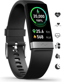img 4 attached to 📈 MorePro Fitness Activity Tracker: Heart Rate Blood Pressure Monitor, IP68 Waterproof Smart Watch with Blood Oxygen HRV Health Sleep Tracking - Calorie Counter Pedometer for Women Men