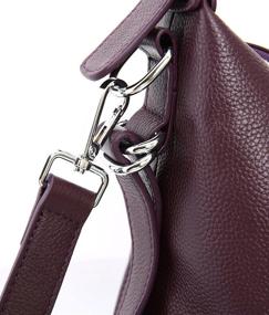 img 2 attached to 👜 Stylish Vintage Leather Shoulder Handbags Sorrel R: Women's Handbags, Wallets, and Satchels