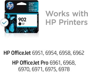 img 3 attached to HP 902 Ink Cartridge Black | Compatible with HP OfficeJet 6900 Series & Pro 6900 Series - T6L98AN