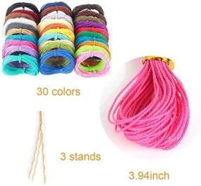 img 2 attached to Polyester Bracelets Necklace Friendship Bracelet Beading & Jewelry Making