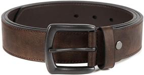 img 2 attached to 👔 ANYWALK Tall Black Mens Belts: Stylish Accessories and Belts for Men