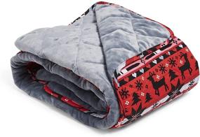 img 1 attached to 🧣 Cozy and Stylish: Vera Bradley Nordic Stripe Blanket Women's Handbags & Wallets