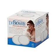 browns disposable breast pads count logo