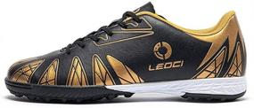 img 3 attached to ⚽️ LEOCI Soccer Shoes Academy Men's Football Shoes