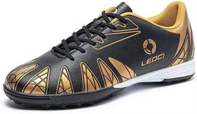 img 4 attached to ⚽️ LEOCI Soccer Shoes Academy Men's Football Shoes