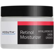 yeouth retinol cream moisturizer 2.5% for face | hyaluronic acid, ginseng, green tea - boost skin renewal & hydration (1oz) logo