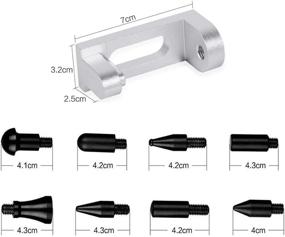 img 2 attached to 🔧 10 шт. Наборы лифтеров для безопасного удаления вмятин - инструменты MMPP Edge Dent Puller для удаления вмятин на дверях автомобиля - инструменты для безупречного ремонта вмятин
